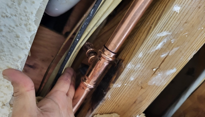 Copper Tee Replacement In Ceiling Marietta, Ga